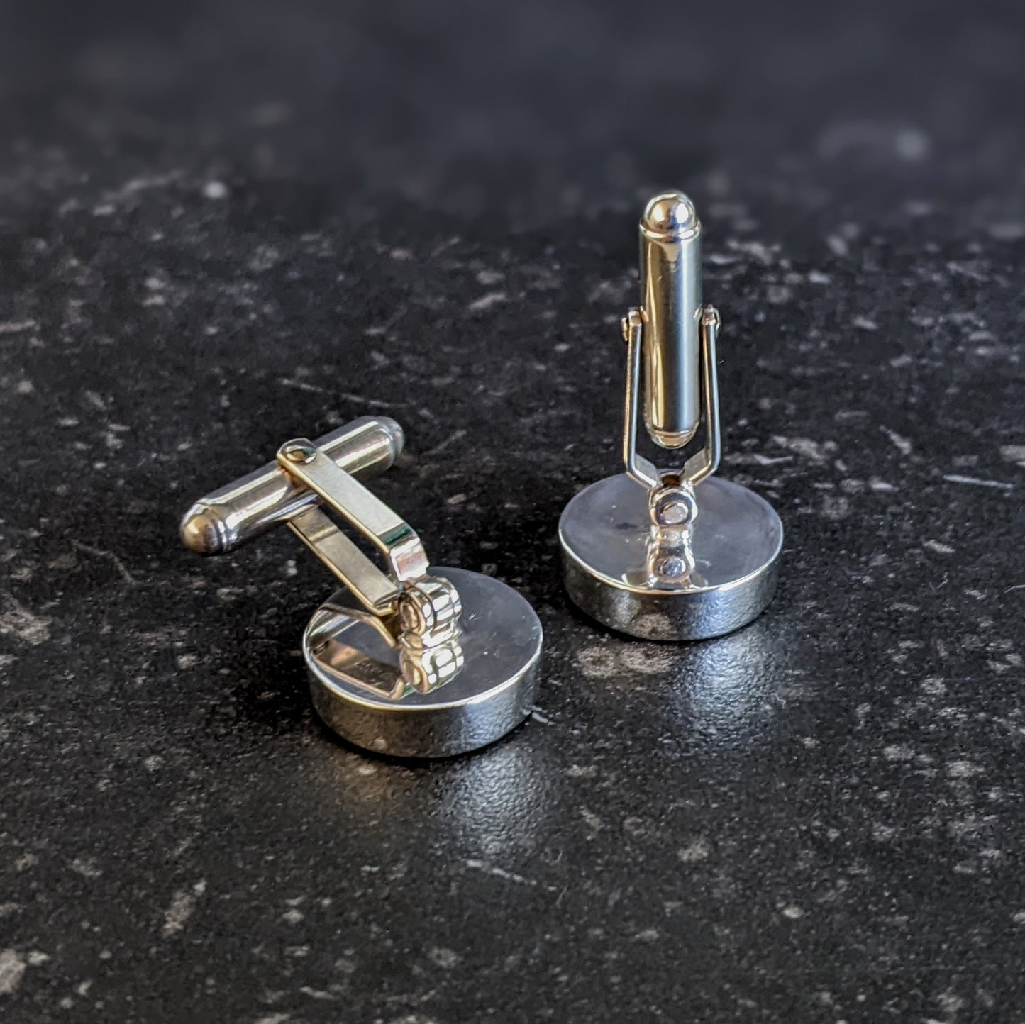 Sterling Silver Circuit Board Cufflinks