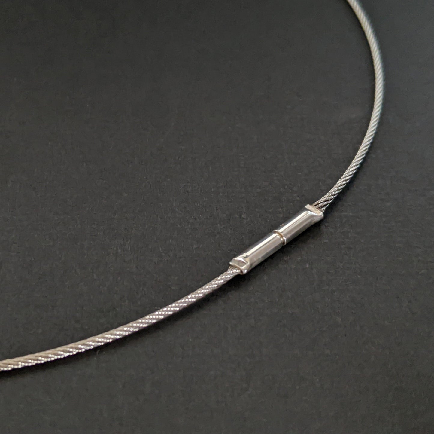 Sterling Silver Circuit Board Necklace