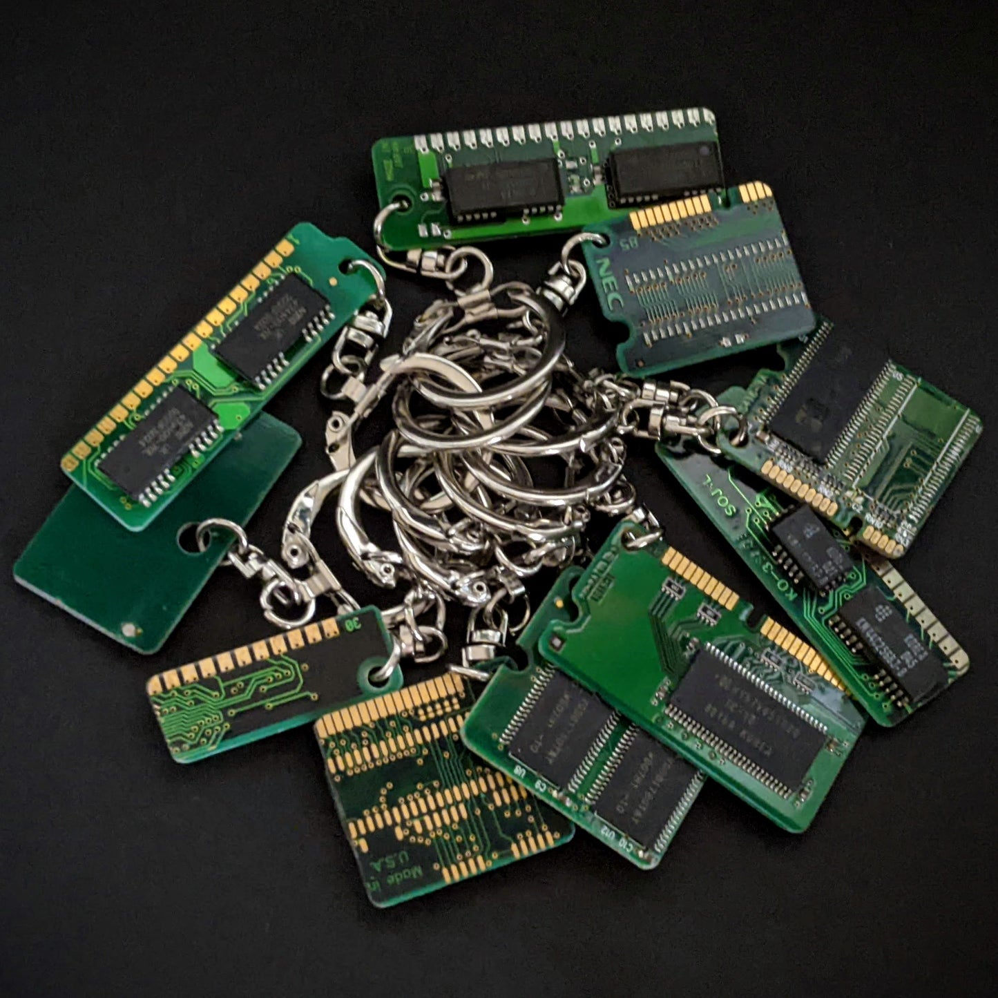 Circuit Board Keyring